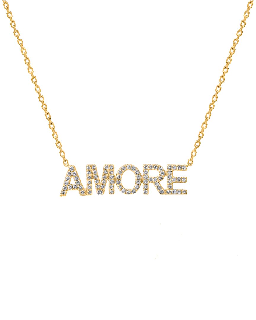 Diana M. Fine Jewelry 14K 0.31 ct. tw. Diamond Necklace