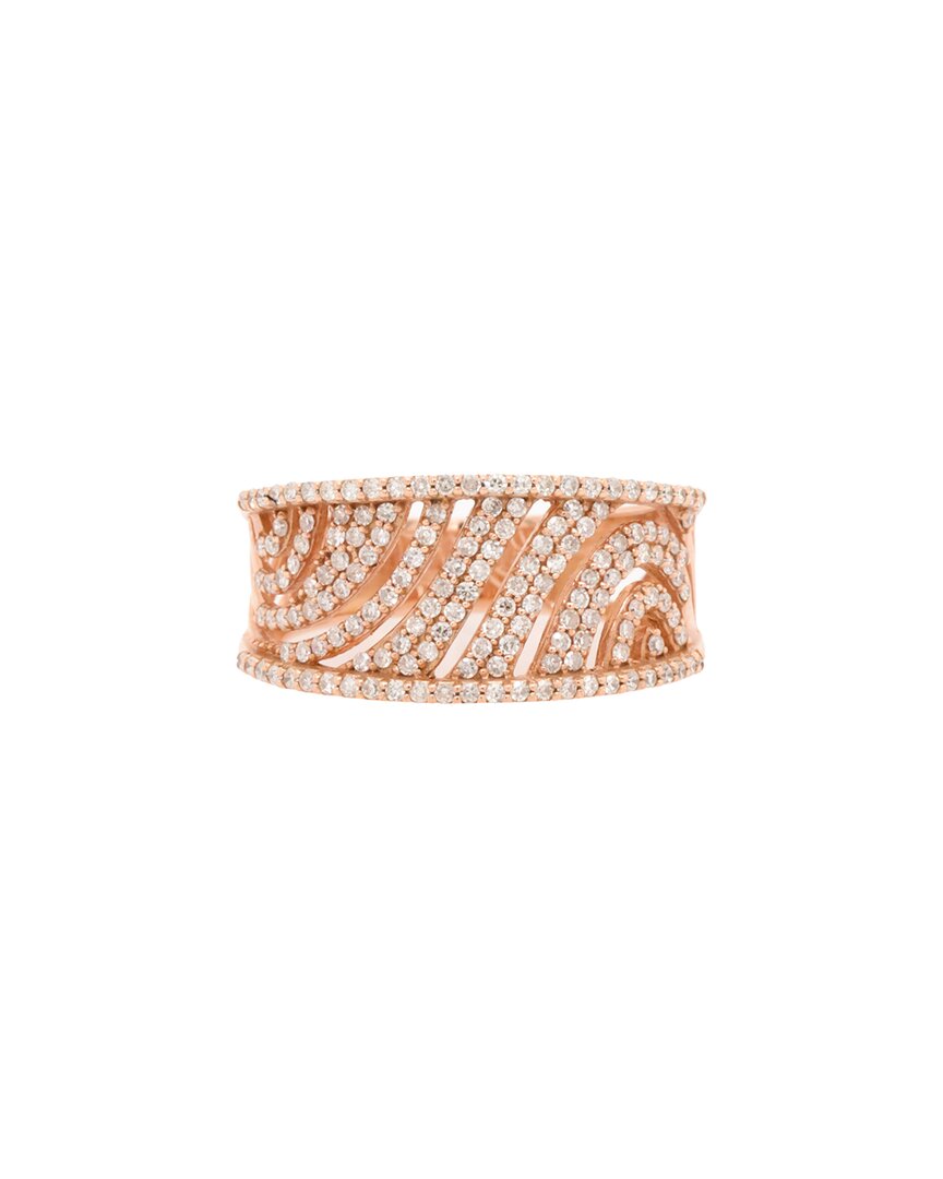 Diana M. Fine Jewelry 14K Rose Gold 0.59 ct. tw. Diamond Half-Eternity Ring