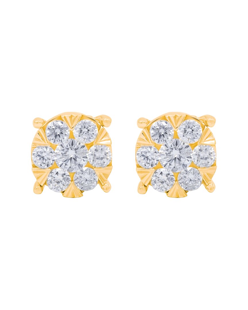 Shop Diana M. Fine Jewelry 14k 0.70 Ct. Tw. Diamond Earrings