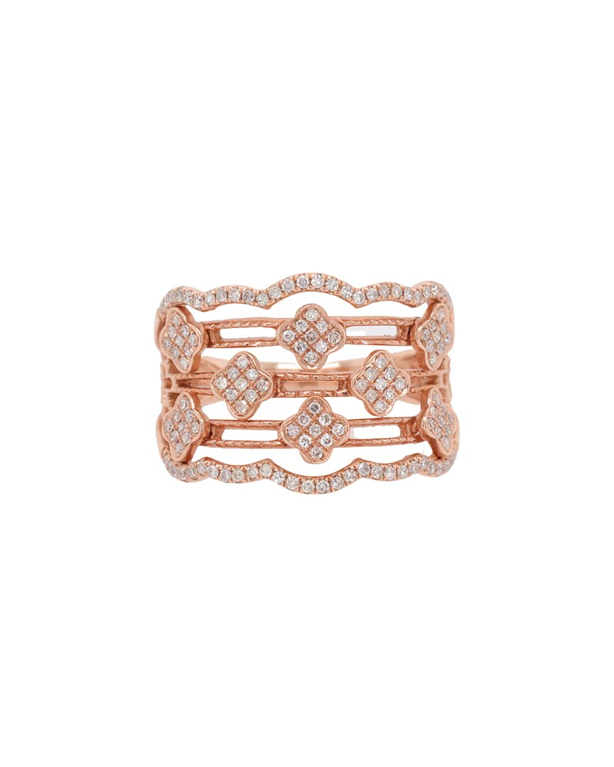 Diana M. Fine Jewelry 14K Rose Gold 0.40 ct. tw. Diamond Ring
