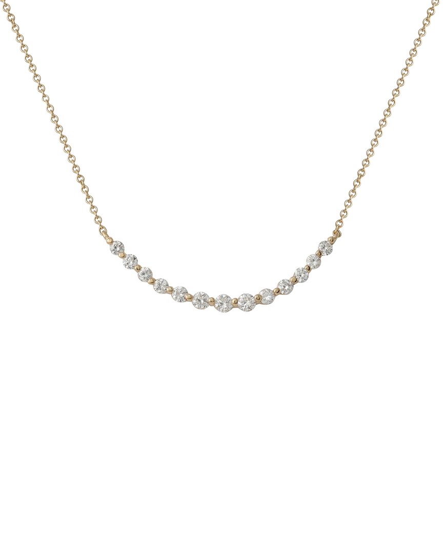 Diana M. Fine Jewelry 14K Rose Gold 1.25 ct. tw. Diamond Necklace