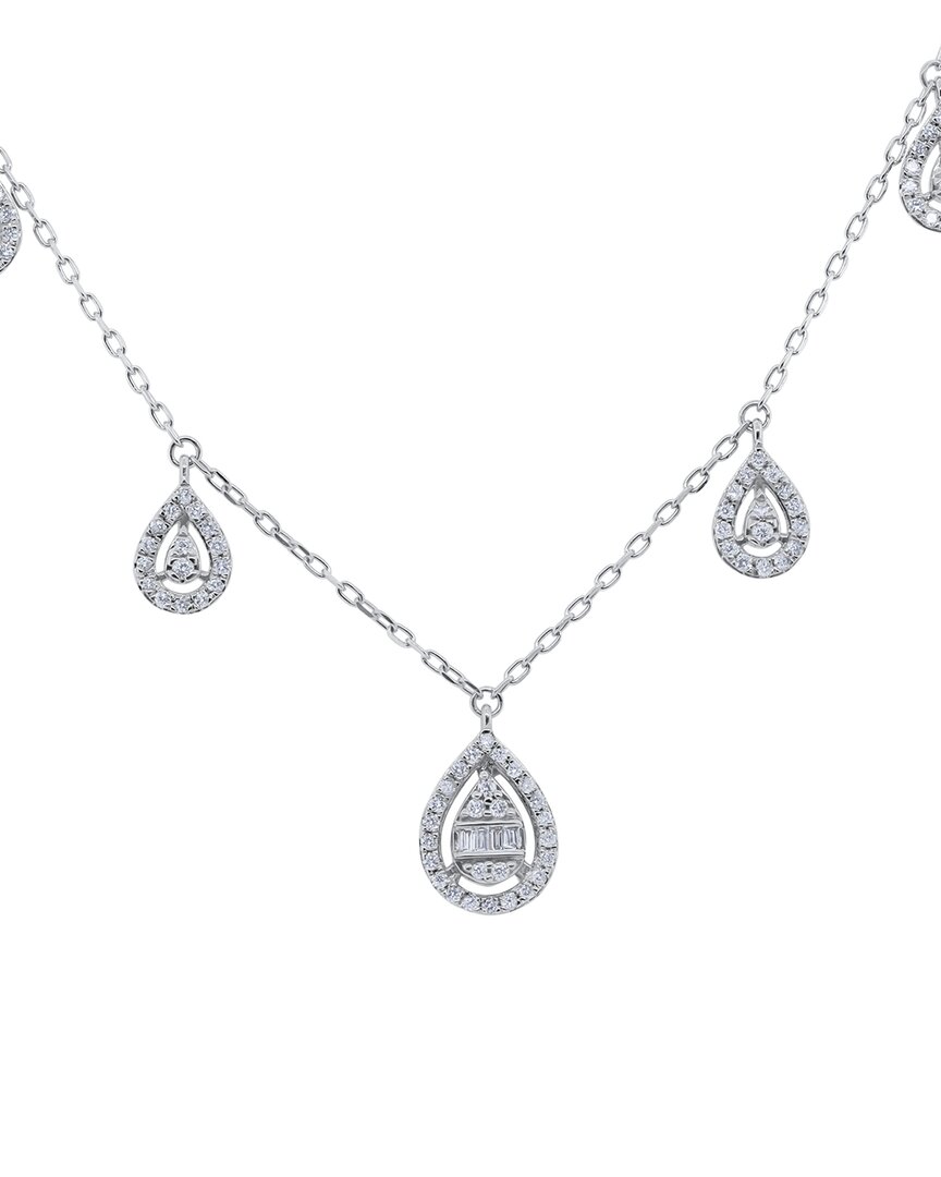 Diana M. Fine Jewelry 18k 0.53 Ct. Tw. Diamond Necklace