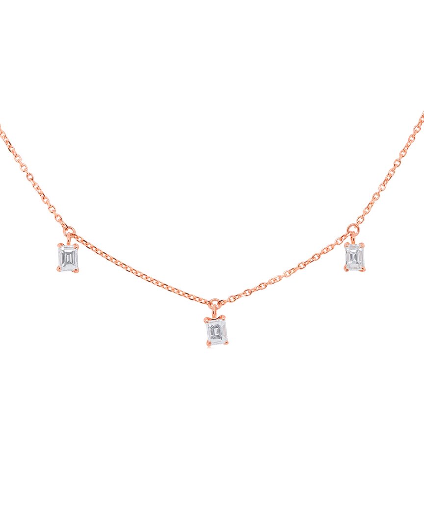 Diana M. Fine Jewelry 18k Rose Gold 0.72 Ct. Tw. Diamond Necklace