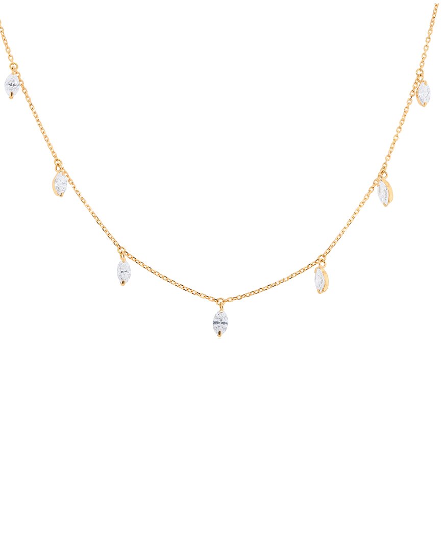 Diana M. Fine Jewelry 18k 1.06 Ct. Tw. Diamond Necklace