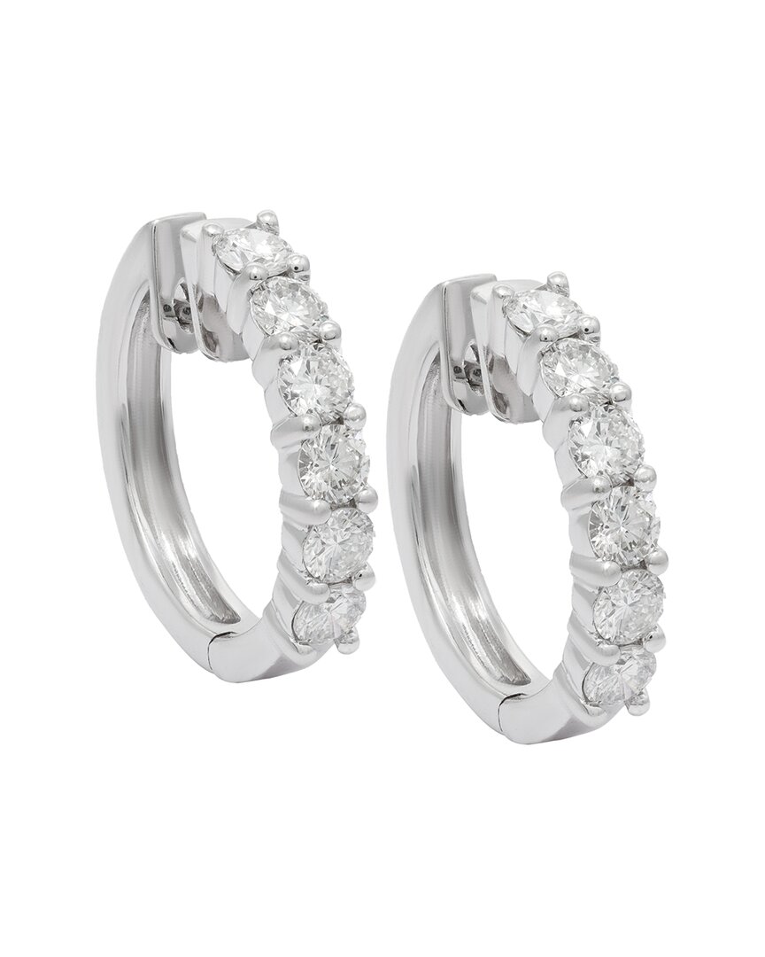 Diana M. Fine Jewelry 14k 0.50 Ct. Tw. Diamond Earrings In Metallic