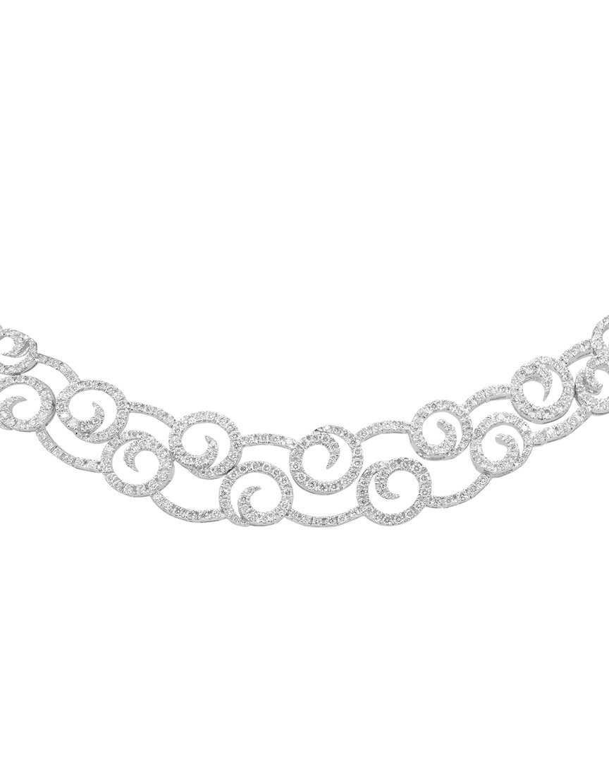 Diana M. Fine Jewelry 18k 15.00 Ct. Tw. Diamond Necklace