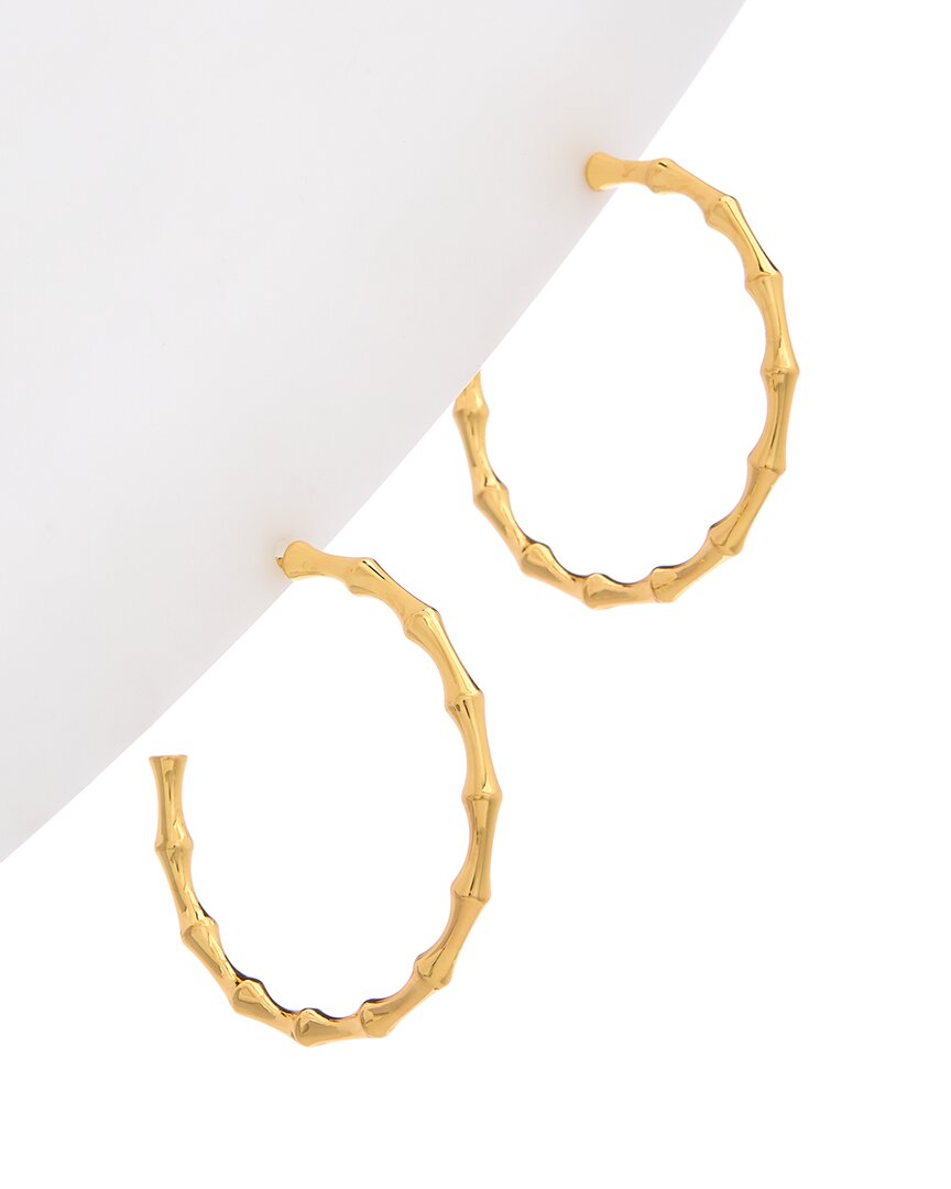 Eye Candy La Luxe Collection 24k Plated Cz Lana Earrings