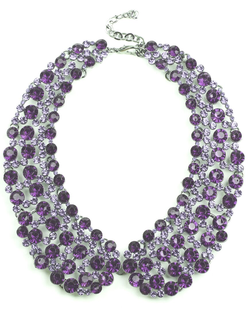 Shop Eye Candy La Luxe Collection Glass Pearl Diana Statement Collar Necklace
