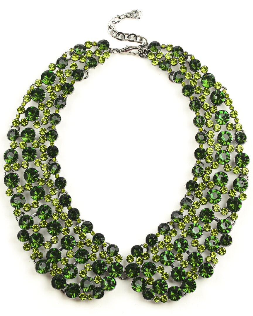 EYE CANDY LA EYE CANDY LA LUXE COLLECTION CRYSTAL DIANA STATEMENT COLLAR NECKLACE