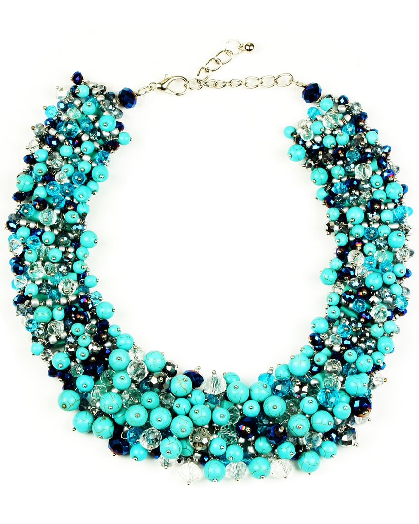 Eye Candy La Luxe Collection Crystal Harper Statement Collar Necklace