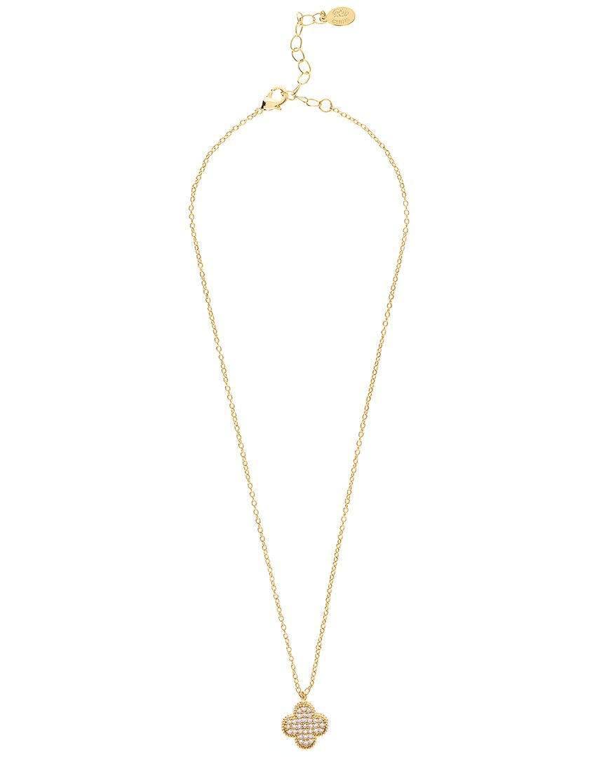 Rivka Friedman 18k Plated Cz Necklace