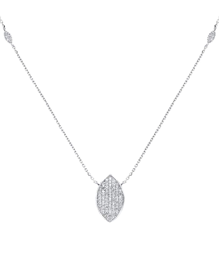 Diana M. Fine Jewelry 14k 0.22 Ct. Tw. Diamond Necklace