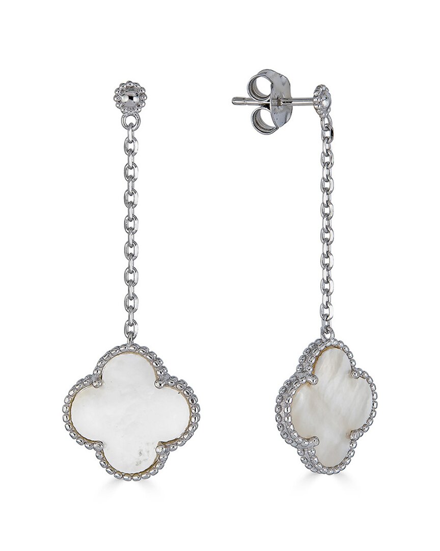 Belpearl Silver Freshwater Pearl Earrings