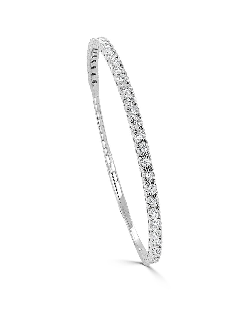 SABRINA DESIGNS SABRINA DESIGNS 14K 0.95 CT. TW. DIAMOND FLEXIBLE STACKABLE BANGLE BRACELET