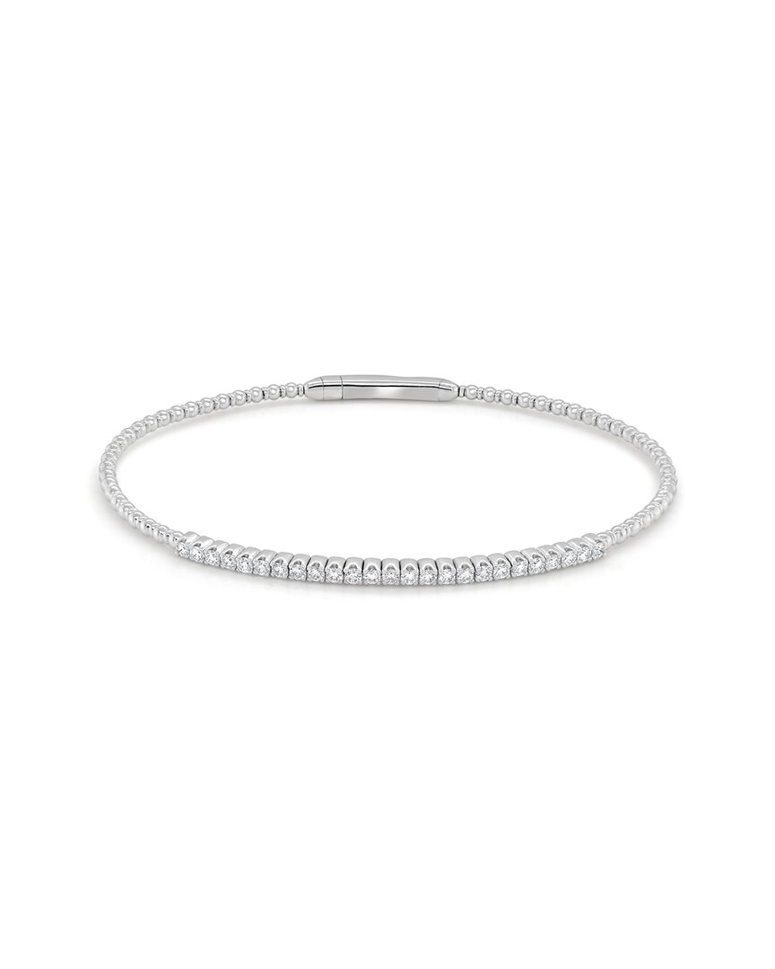 Sabrina Designs 14k 0.45 Ct. Tw. Diamond Stackable Flexible Bangle Bracelet