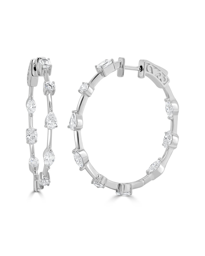 Sabrina Designs 14k 2.24 Ct. Tw. Diamond Hoops