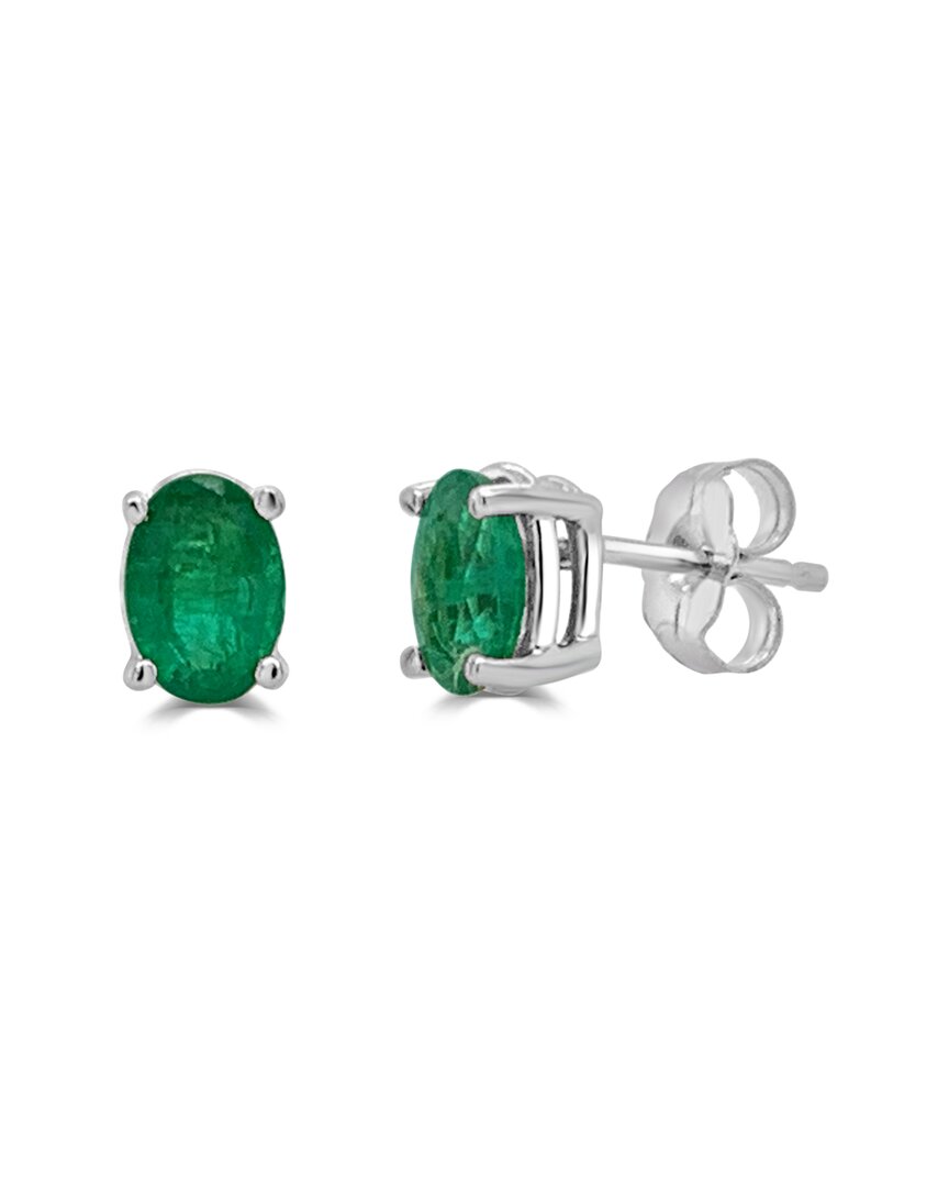 Sabrina Designs 14k 0.81 Ct. Tw. Emerald Studs