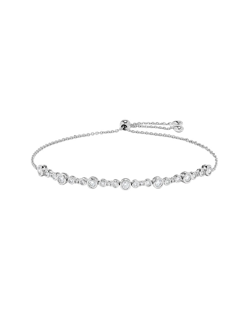 H.j. Namdar 14k 0.72 Ct. Tw. Diamond Bolo Bracelet In White