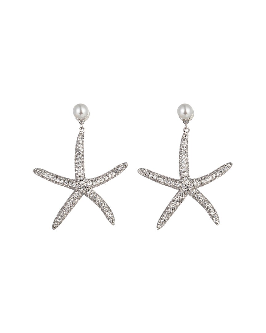 Eye Candy La Cz Starfish Earrings