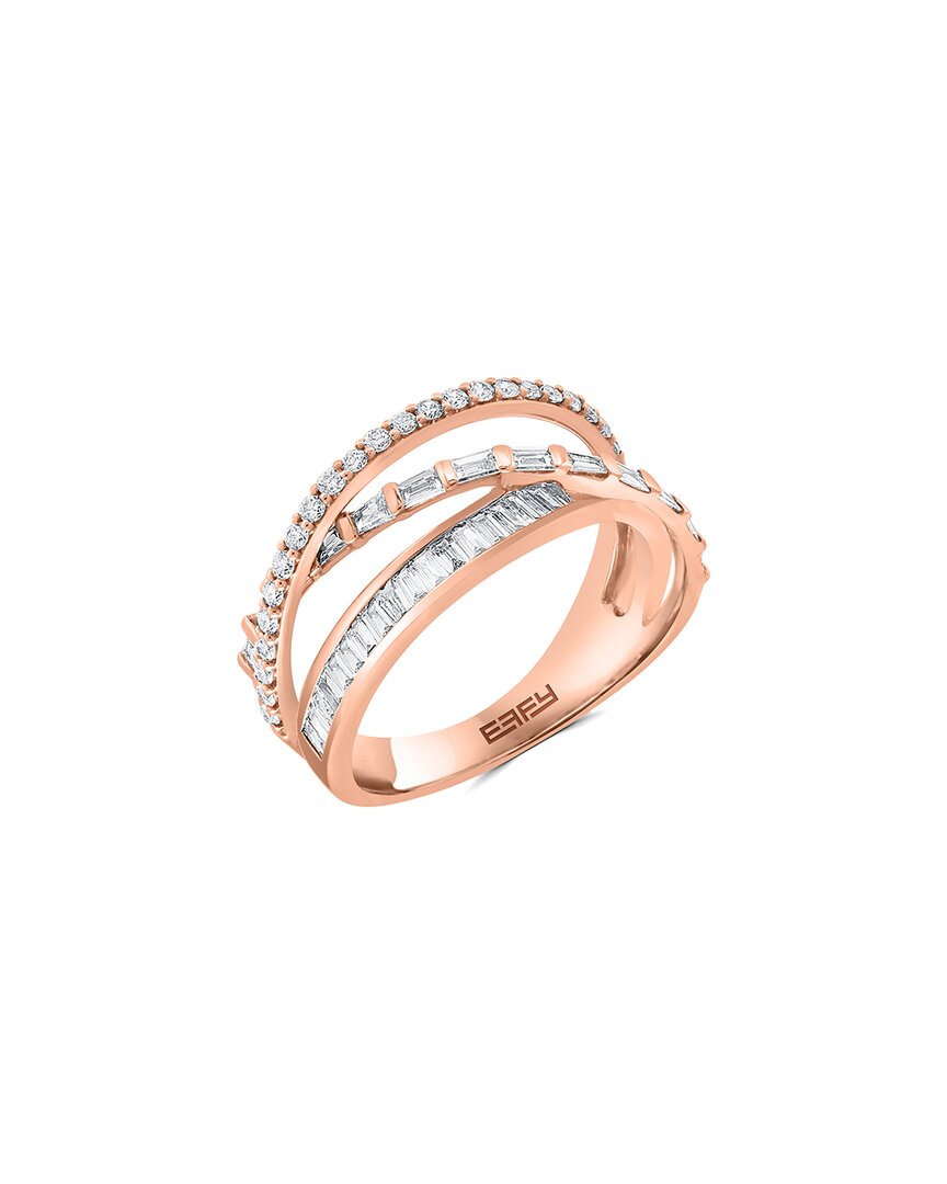 Effy Fine Jewelry 14K Rose Gold 0.69 ct. tw. Diamond Ring