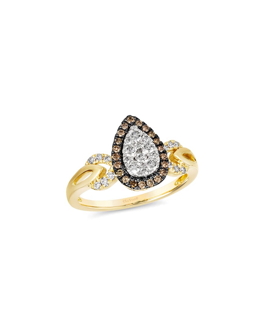 Le Vian 14k Two-tone 0.12 Ct. Tw. Diamond Ring