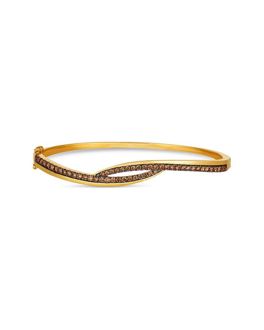 Le Vian Euphoria Chocolate 14k 0.12 Ct. Tw. Diamond Bangle Bracelet