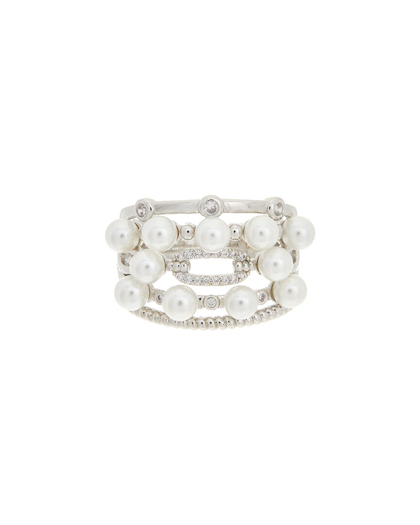 Juvell 18k Plated Cz Ring