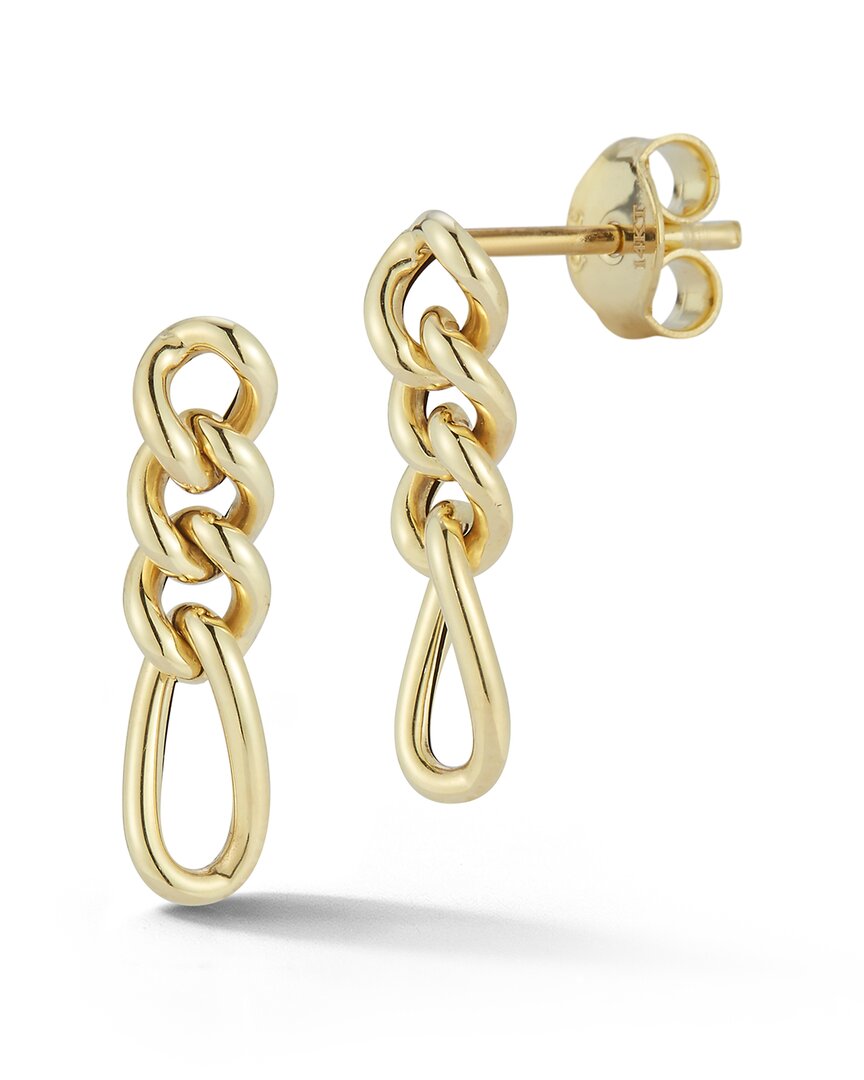 Ember Fine Jewelry 14k Chain Earrings In Gold