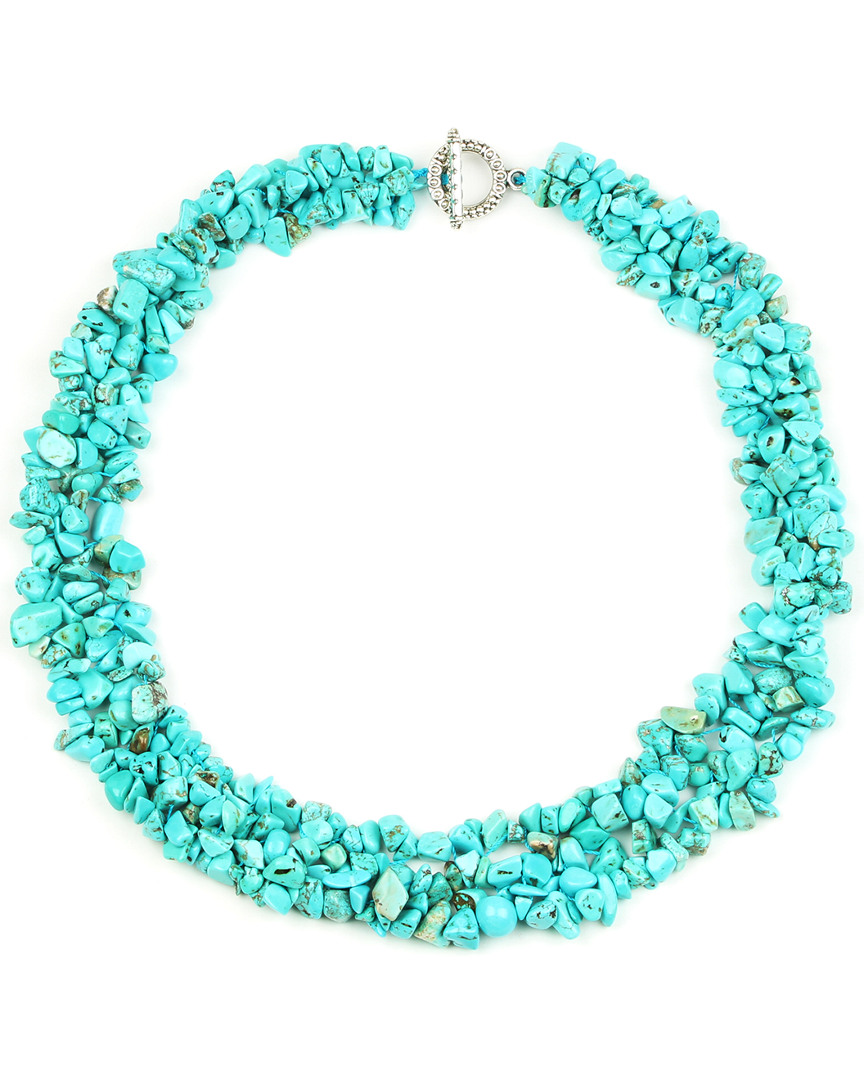 Eye Candy La Turquoise Collar Necklace