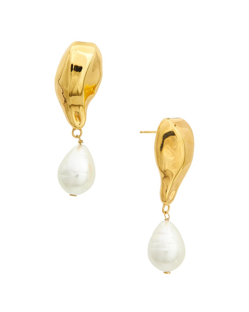 Oscar De La Renta Smooth Earrings