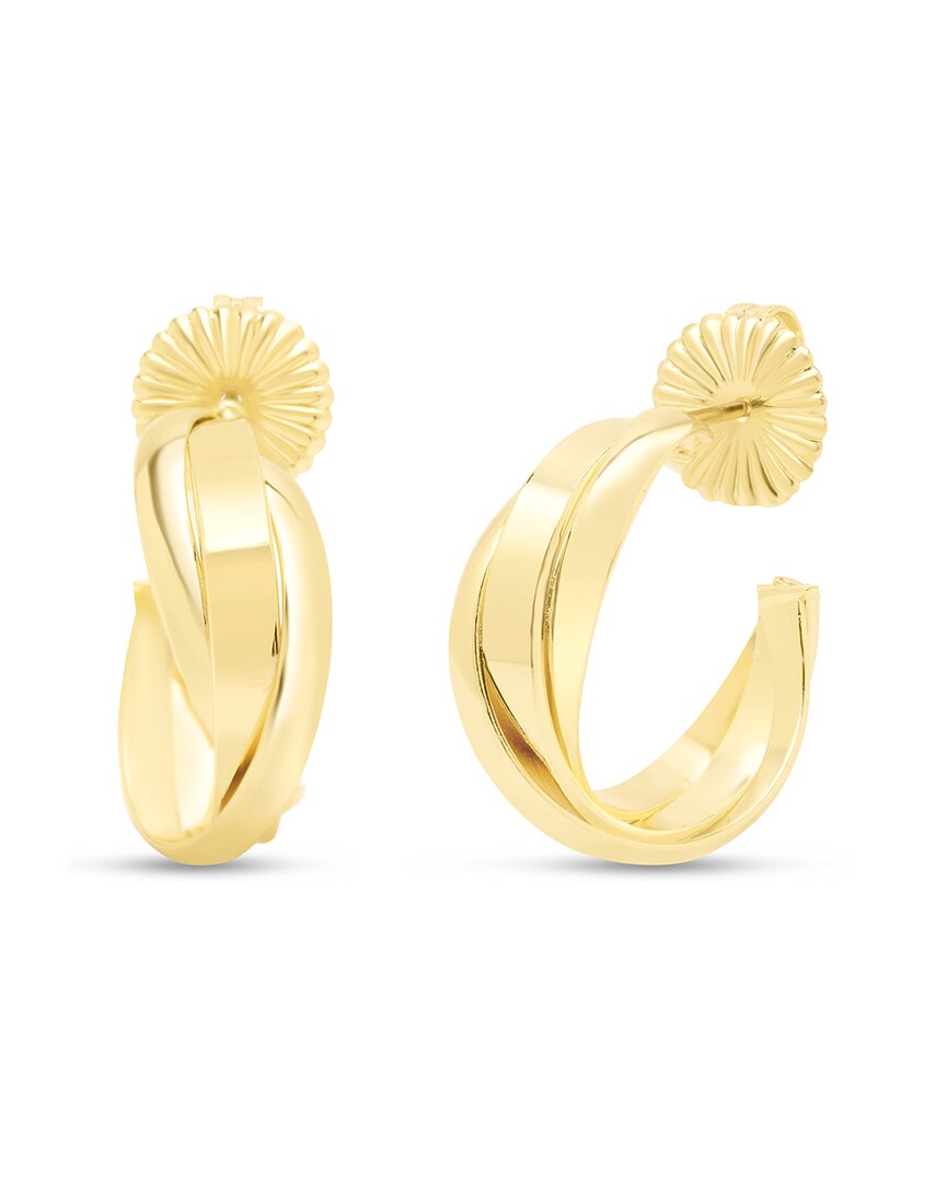 Jaclyn Smith Plated Earrings In Gold