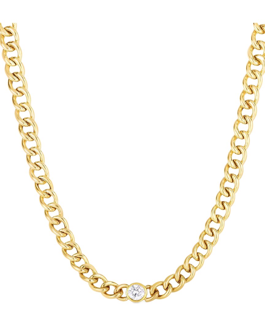 Ring Concierge 14k 0.50 Ct. Tw. Diamond Curb Chain Necklace