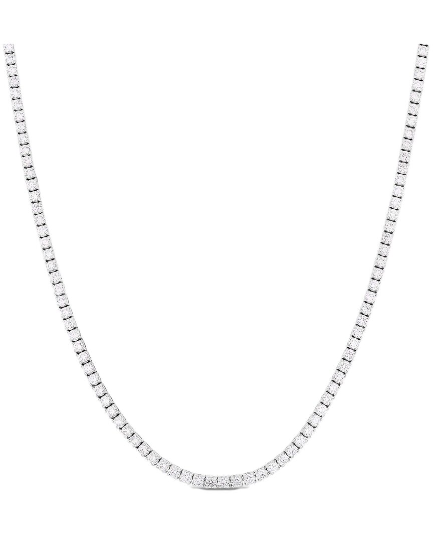 RING CONCIERGE RING CONCIERGE 14K 7.00 CT. TW. DIAMOND TENNIS NECKLACE