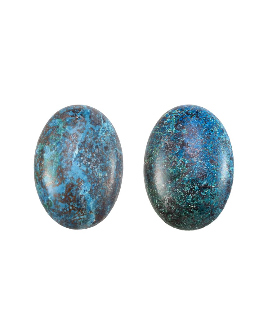 MARGO MORRISON MARGO MORRISON SILVER CHRYSOPRASE EARRINGS