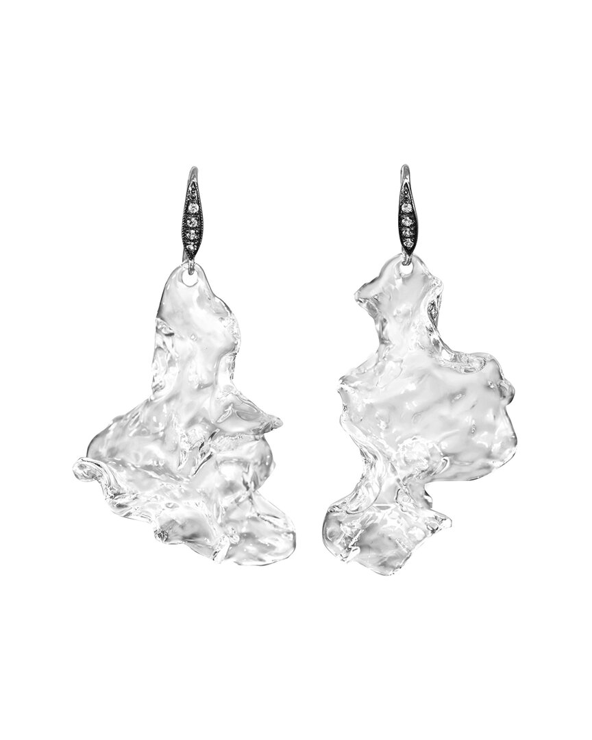 MARGO MORRISON MARGO MORRISON SILVER GEMSTONE EARRINGS