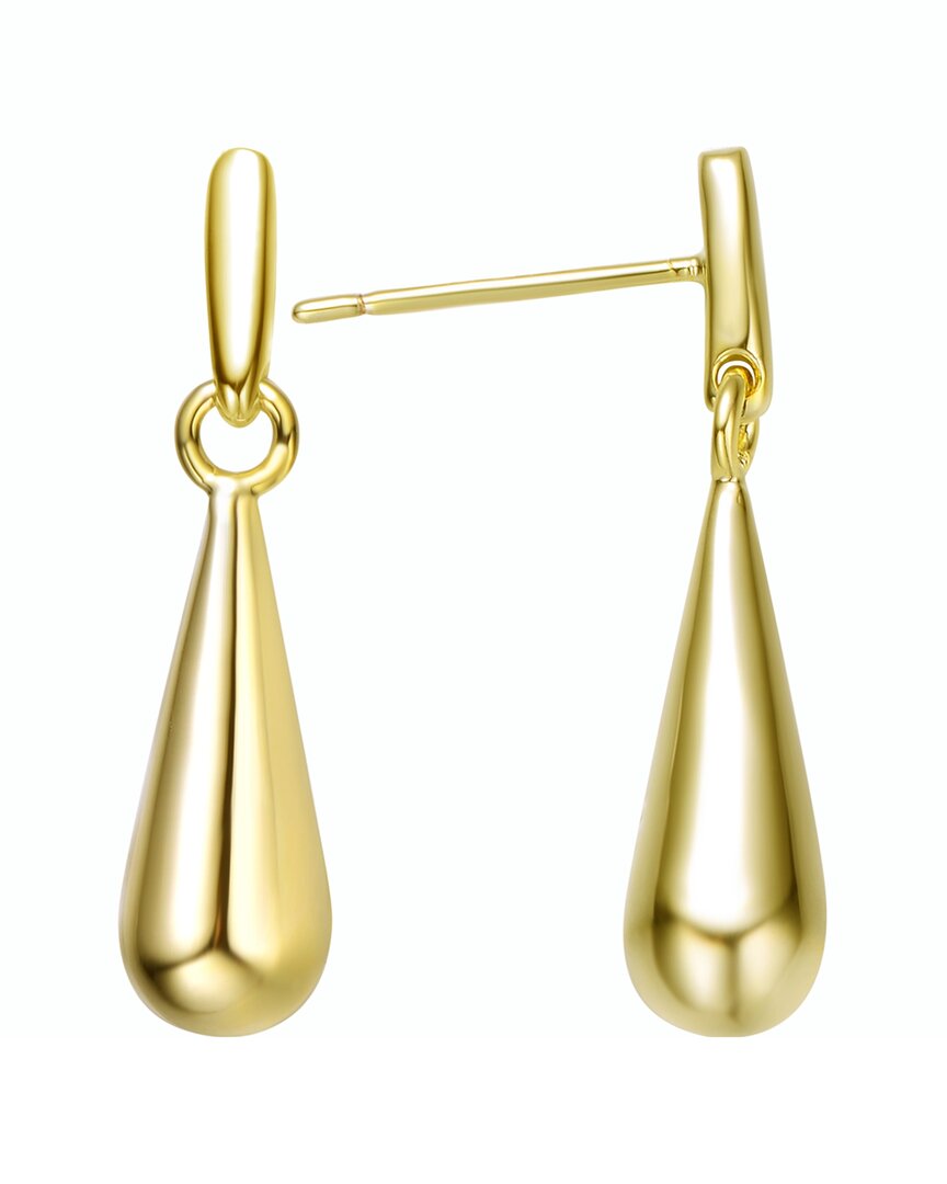 Rachel Glauber 14k Plated Dangle Earrings