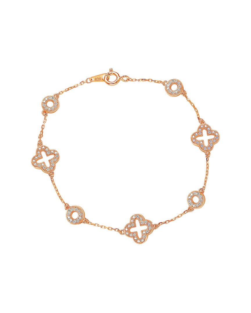 Suzy Levian Cz Jewelry Suzy Levian Silver Cz Stackable Bracelet