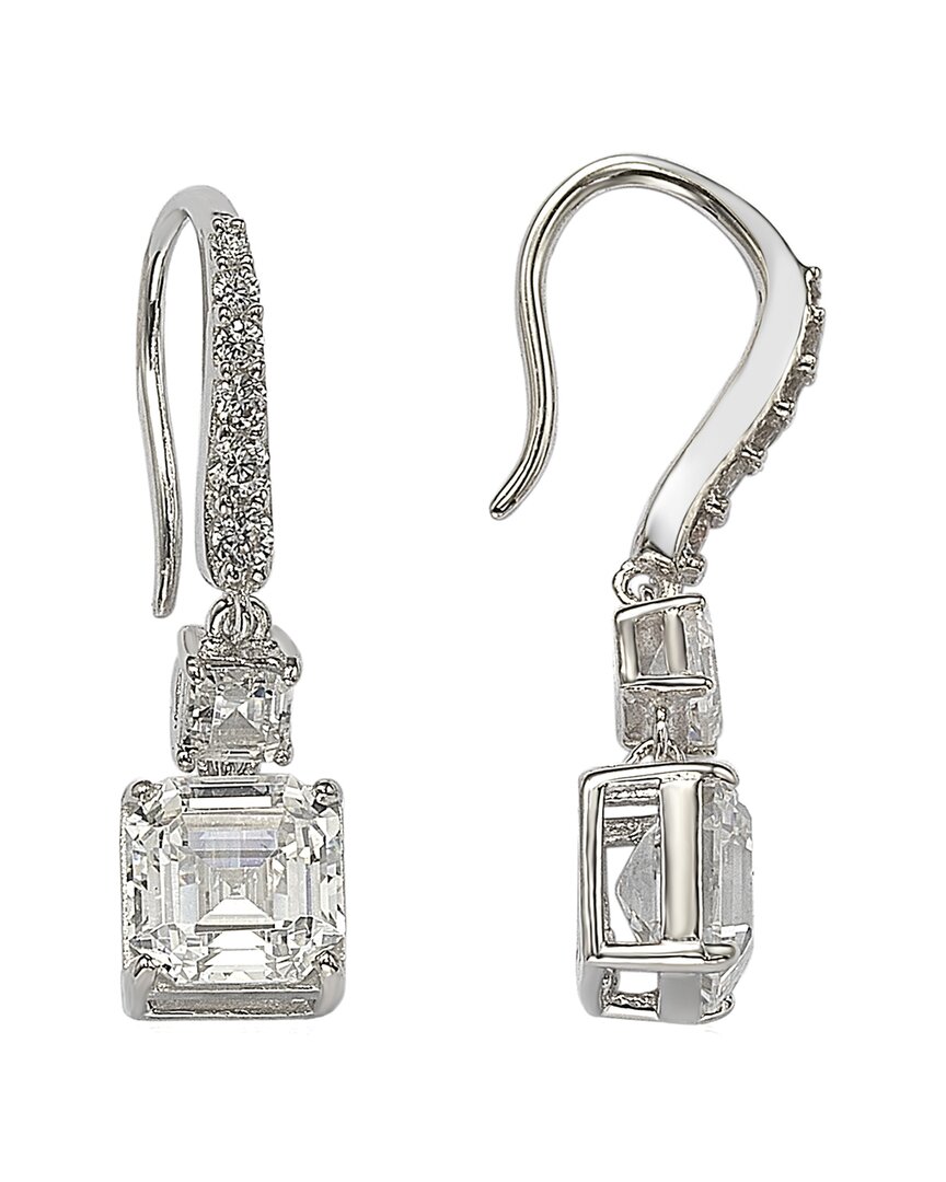 Suzy Levian Cz Jewelry Suzy Levian Silver Cz Dangle Earrings