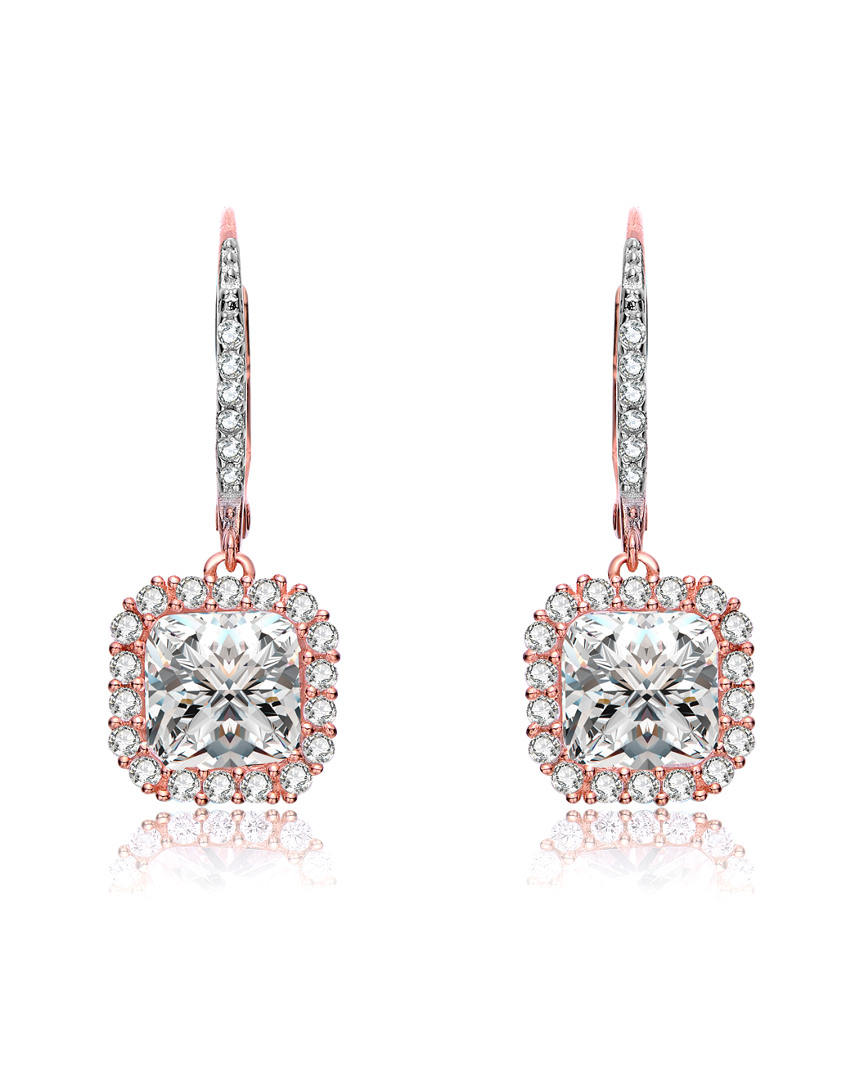 Genevive Cz Drop Earrings