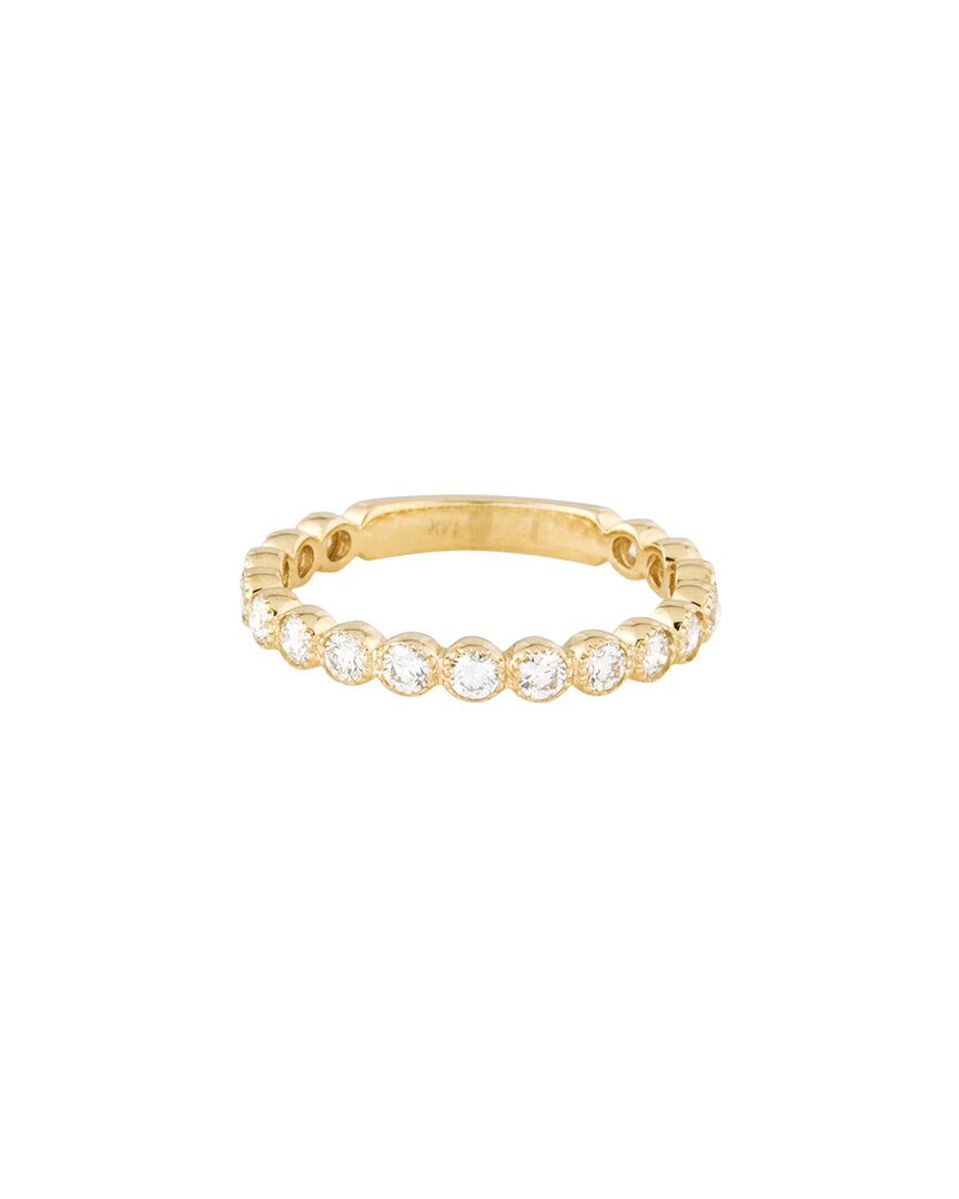 Sabrina Designs 14k 0.70 Ct. Tw. Diamond Half-eternity Ring In Gold