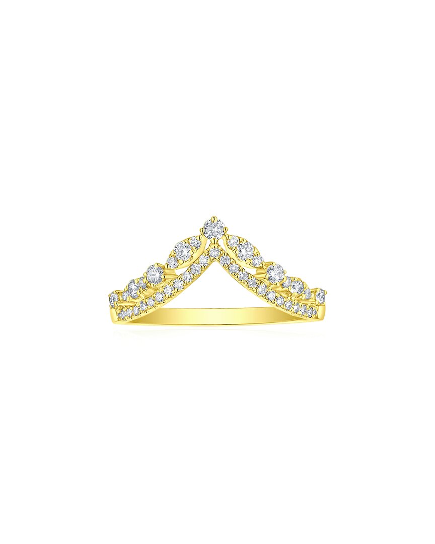 Sabrina Designs 14k 0.37 Ct. Tw. Diamond Tiara Ring