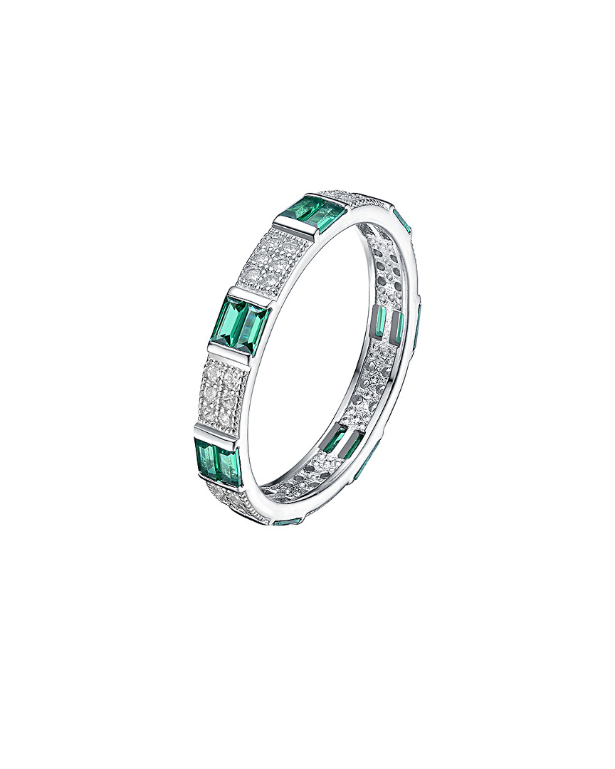 Genevive Silver Cz Ring