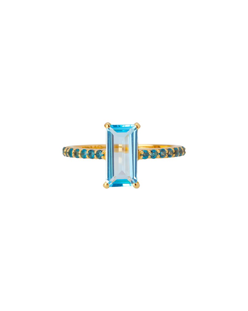 Tiramisu 14k 3.54 Ct. Tw. Gemstone Ring