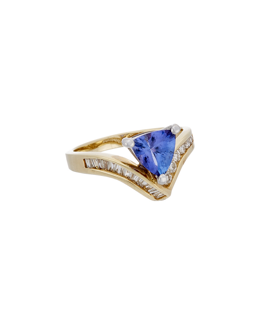 Diana M. Fine Jewelry 14K 2.28 ct. tw. Diamond & Tanzanite Ring