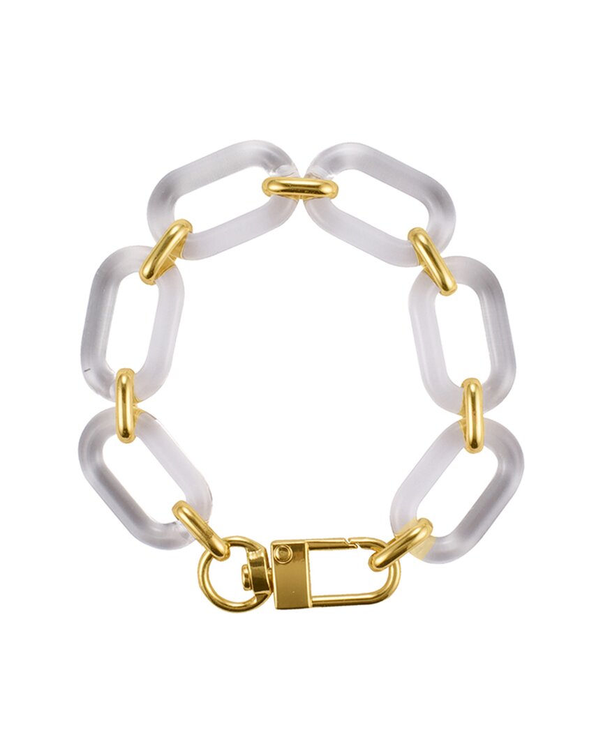 Shop Adornia 14k Plated Statement Chain Bracelet