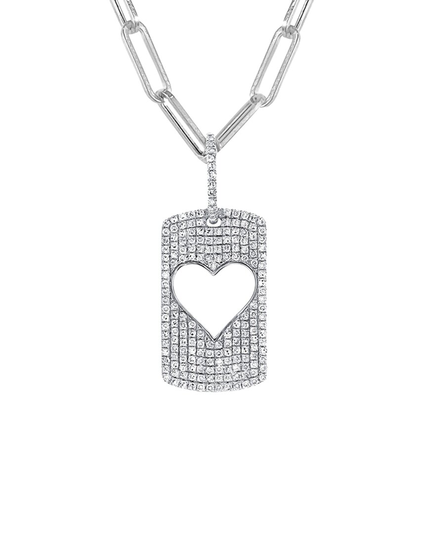Sabrina Designs 14k 0.58 Ct. Tw. Diamond Charm Pendant