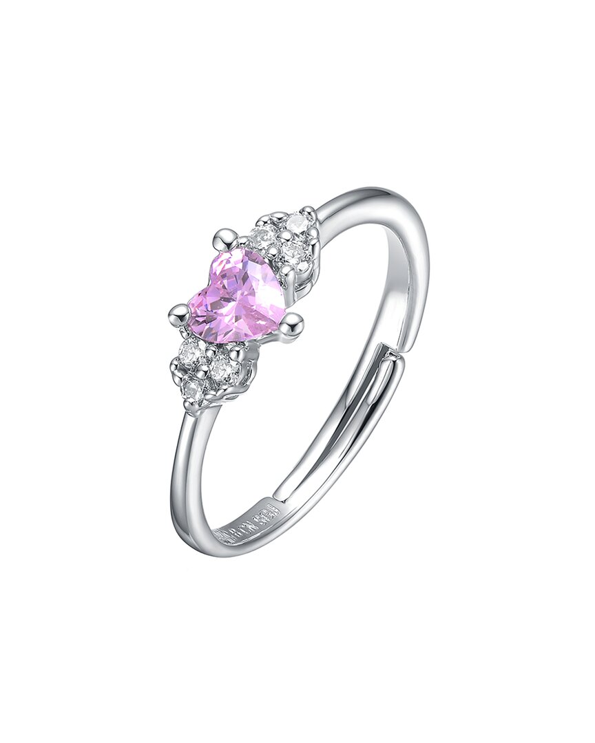 Genevive Silver Cz Ring
