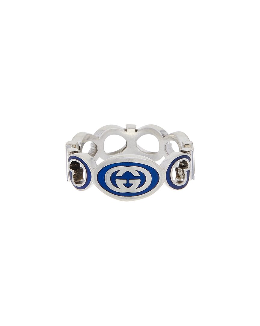 Gucci Silver Ring In Metallic