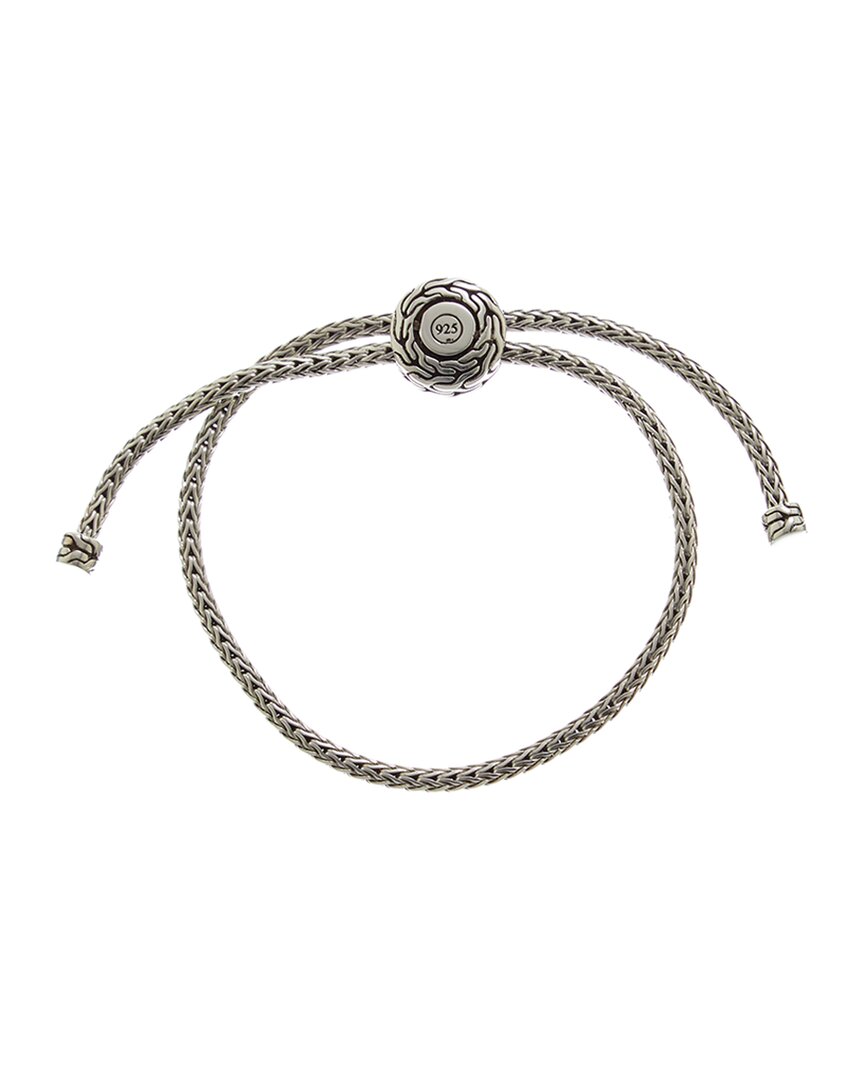 John Hardy Essentials Silver Bracelet In Metallic