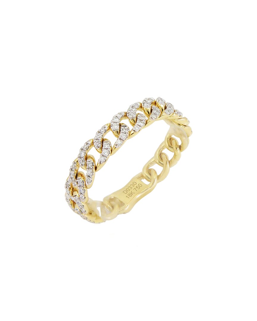 Sabrina Designs 18k 0.35 Ct. Tw. Diamond Link Ring